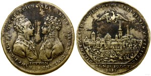 Russia, token in commemoration of the Battle of Leipzig, 1813