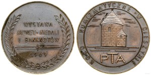 Poland, Exhibition of coins, medals and banknotes in Cieszyn, 1969