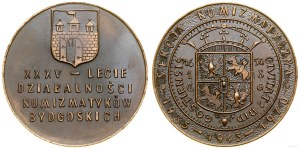 Poland, 35 years of the Numismatic Section of the PTAiN in Brydgoszcz, 1970.