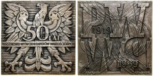 Poland, 50 years of PWPW (Polish Security Printing Works), 1970