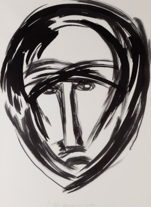 Magdalena Abakanowicz (1930 Falenty near Warsaw - 2017 Warsaw), Face, 2002