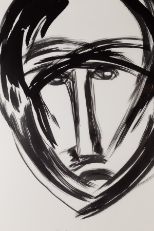 Magdalena Abakanowicz (1930 Falenty near Warsaw - 2017 Warsaw), Face, 2002