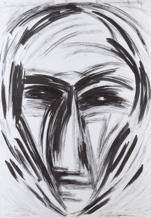 Magdalena Abakanowicz (1930 Falenty near Warsaw - 2017 Warsaw), Face, 2004