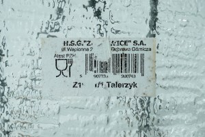 Glass plates - Igloo - 6 pieces - E. Trzewik-Drost - HSG Ząbkowice