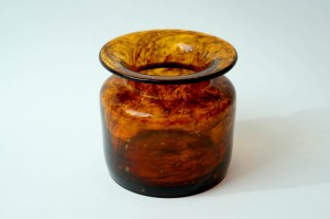 Glass vase - HS Zawiercie - J. Podlasek
