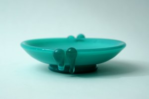 Glass platter - Krakow Glass Institute