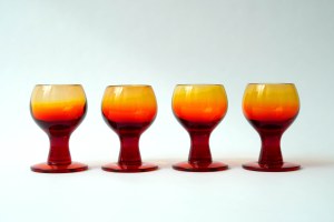 4 glass glasses - Z. Horbowy