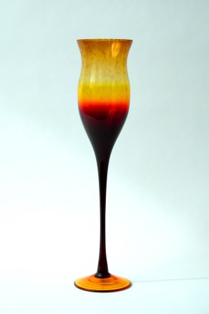 Large glass chalice - Z. Horbowy - HS Barbara - no.1