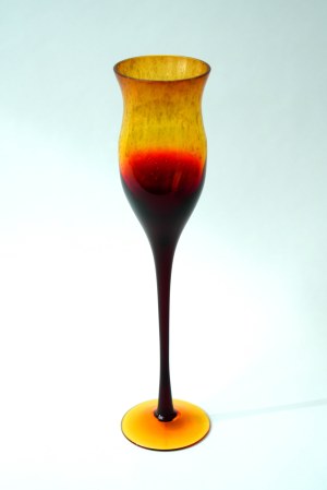 Large glass chalice - HS Barbara - Z. Horbowy - no. 2