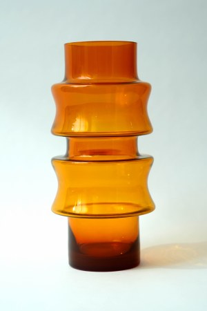 Glass vase , 