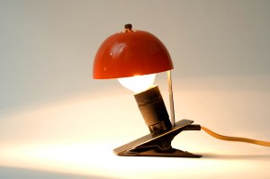 Metal clip-on lamp - Mushroom - ZUE Warsaw - M. Kędzierski