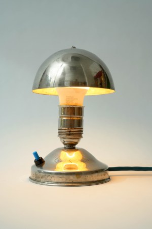 Desk lamp - 1950s - Art Deco - Metal 2 Warsaw