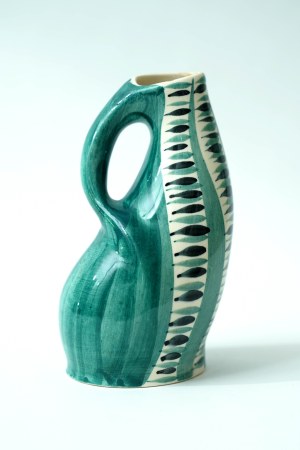 Faience vase - pattern 271 - W. Plazewski