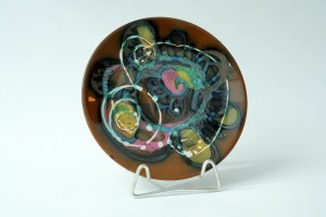 Faience platter - Abstract - pattern 19 - ZF Kolo.