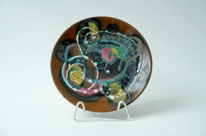 Faience platter - Abstract - pattern 19 - ZF Kolo.