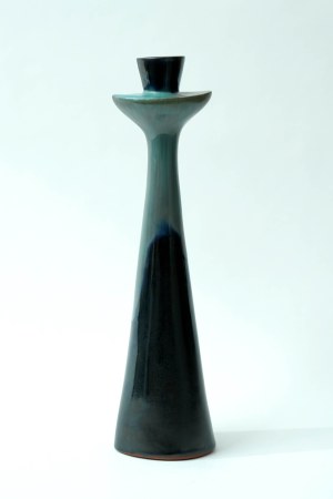 Ceramic candle holder - B. Ksiazek - Kamionka Lysa Gora