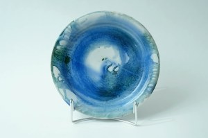 Porcelain decorative platter - E. Jakubaszek
