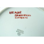 Porcelanowa patera dekoracyjna - Wałbrzych - H. Maliszewska i J. Trzebski - Piotrków