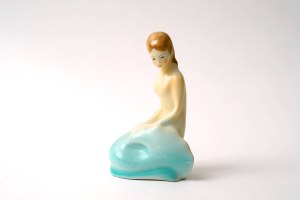 Porcelain figurine - ,,Mermaid'' - FP Ćmielów