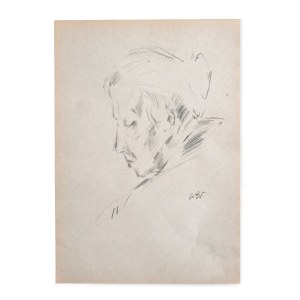 Wojciech WEISS (1875-1950), Portret szkic