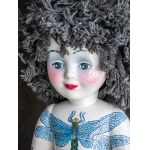 Anna STRZELCZYK, Porcelanowa lalka z afro