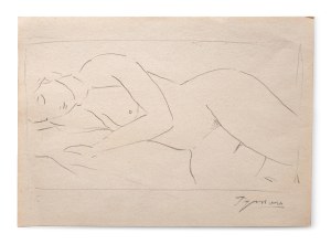 Tymon NIESIOŁOWSKI (1882-1965), Lying Nude
