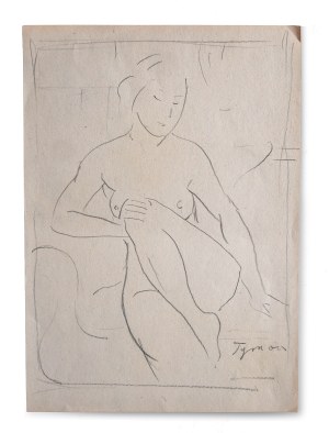 Tymon NIESIOŁOWSKI (1882-1965), Seated Nude