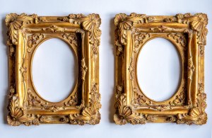 Set of two frames, 19th/20th century