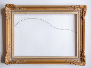 Wooden frame, 19th/20th century