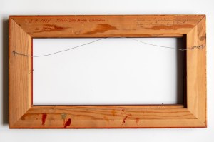 Wooden frame, 19th/20th century