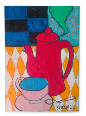 David SCHAB (b. 1973) Red kettle