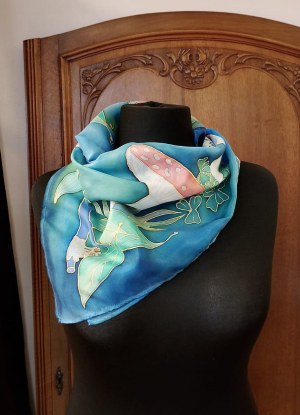 Zuzanna WAWRZYNIAK (b. 1995), Silk scarf