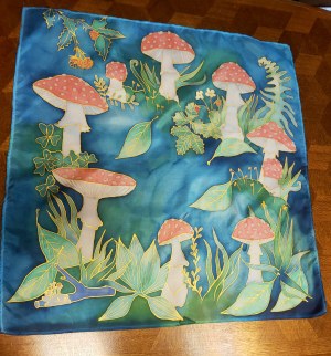 Zuzanna WAWRZYNIAK (b. 1995), Silk scarf