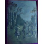 Jerzy Kossak (1886-1955), Żołnierz i dziewczyna, 1930