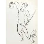 Marc Chagall (1887-1985), Dawid i Absalom (litografia dwustronna), 1956 r.