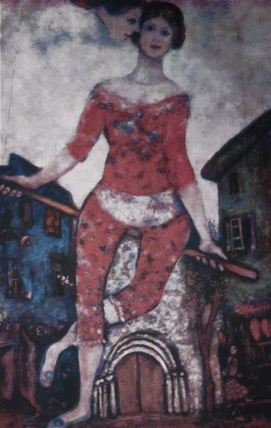 Marc Chagall (1887-1985), Acrobat.