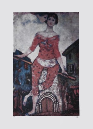 Marc Chagall (1887-1985), Acrobat.