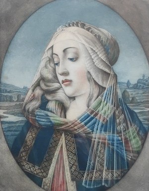 Sandro Botticelli (1445-1510), Madonna, ok. 1921