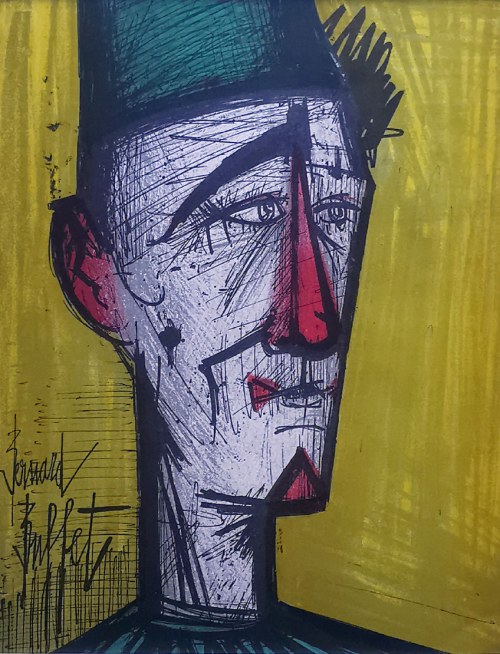 Bernard Buffet (1928-1999), Jojo the clown, 1967
