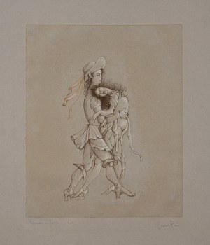 Leonor Fini (1907-1996), Romeo and Juliet, 1970