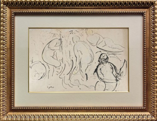 Leopold Gottlieb (1879-1933), Kąpiące się kobiety