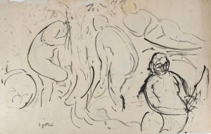 Leopold Gottlieb (1879-1933), Bathing Women