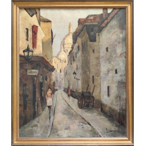 Artysta nierozpoznany, Montmartre - Sacré-Cœur, 1936