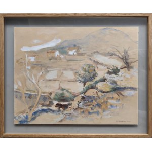 Michel Kikoine (1892-1968), Pejzaż, 1942