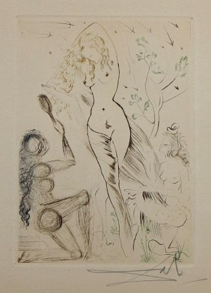 Salvador Dalí (1904-1989), Blanchfleur, 1974.