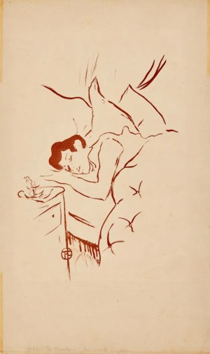 Henri de Toulouse-Lautrec (1864-1901), Ta Bouche (Your Mouth), 1893
