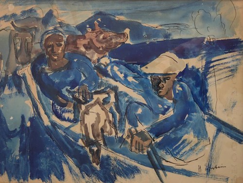 Henryk Epstein (1891-1944), Para w stajni