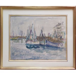 Henryk Epstein (1891-1944), Żaglówki w porcie