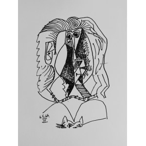 Pablo Picasso (1881-1973), 16 litografii, lata 70. XX w.