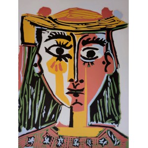 Pablo Picasso (1881-1973), Kobieta w kapeluszu